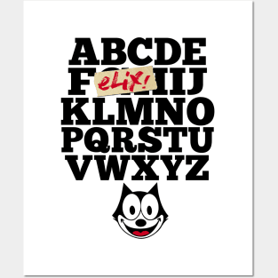 FELIX THE CAT - Alphabet Posters and Art